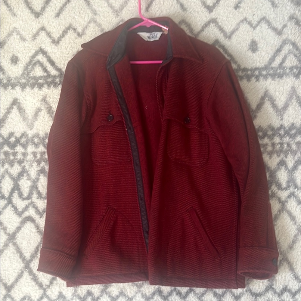 Men's Burgundy Jacket